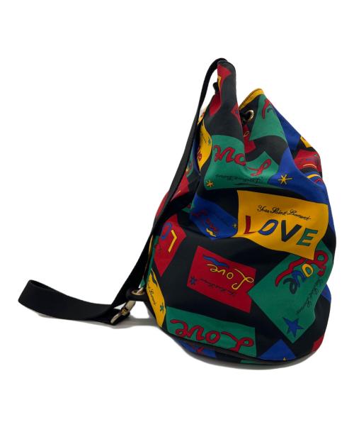 Yves Saint Laurent（イヴサンローラン）Yves Saint Laurent (イヴサンローラン) 巾着ショルダーバッグ マルチカラーの古着・服飾アイテム