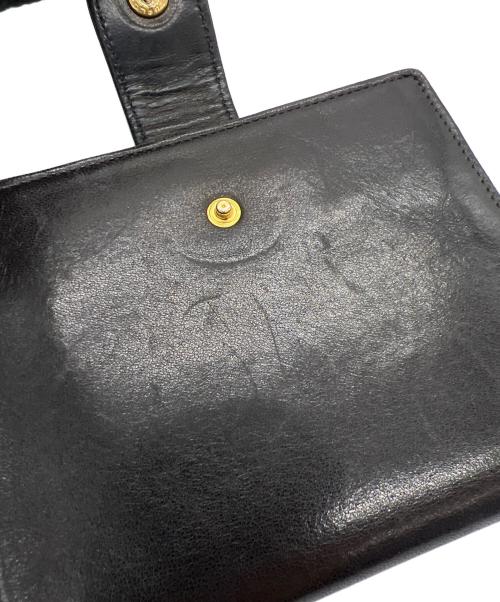 CHANEL（シャネル）CHANEL (シャネル) 2つ折り財布 ブラックの古着・服飾アイテム