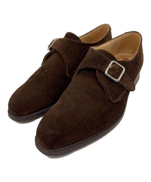 Tricker's（トリッカーズ）Tricker's (トリッカーズ) モンクストラップシューズ ブラウン サイズ:6の古着・服飾アイテム