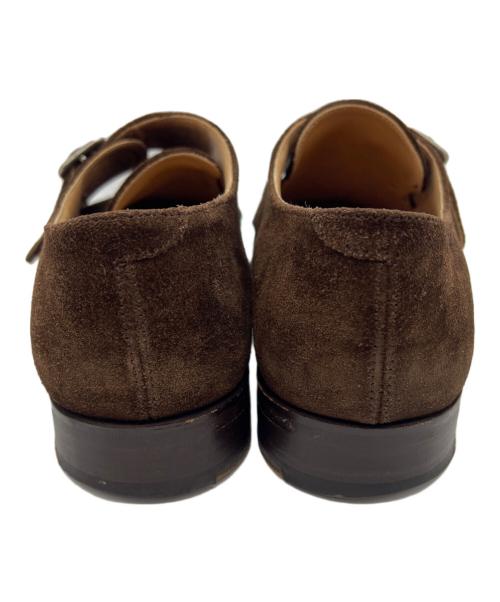 Tricker's（トリッカーズ）Tricker's (トリッカーズ) モンクストラップシューズ ブラウン サイズ:6の古着・服飾アイテム