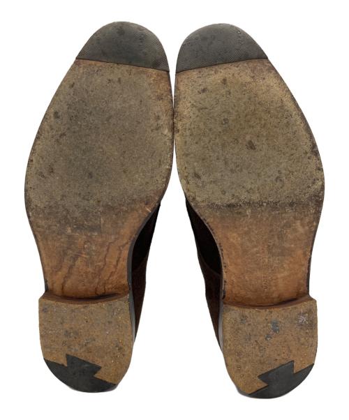 Tricker's（トリッカーズ）Tricker's (トリッカーズ) モンクストラップシューズ ブラウン サイズ:6の古着・服飾アイテム