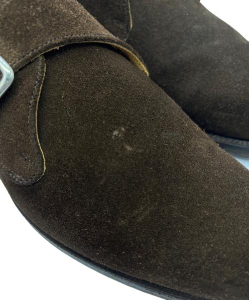 Tricker's（トリッカーズ）Tricker's (トリッカーズ) モンクストラップシューズ ブラウン サイズ:6の古着・服飾アイテム