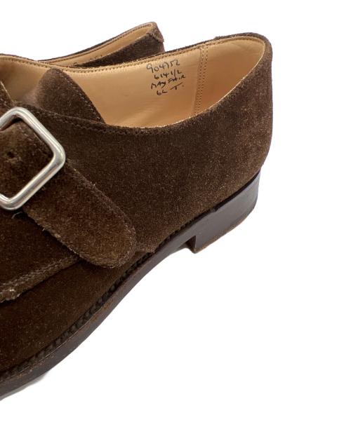 Tricker's（トリッカーズ）Tricker's (トリッカーズ) モンクストラップシューズ ブラウン サイズ:6の古着・服飾アイテム