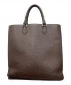 LOUIS VUITTONルイ ヴィトン）の古着「トートバッグ　サックプラ　エピ」｜ブラウン