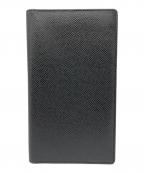 LOUIS VUITTONルイ ヴィトン）の古着「ポルト シェキエ カルト クレディ タイガ」｜ブラック