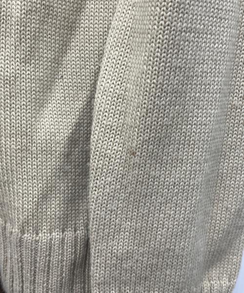 AVIREX（アヴィレックス）AVIREX (アヴィレックス) ニットジャケット ベージュ サイズ:Mの古着・服飾アイテム