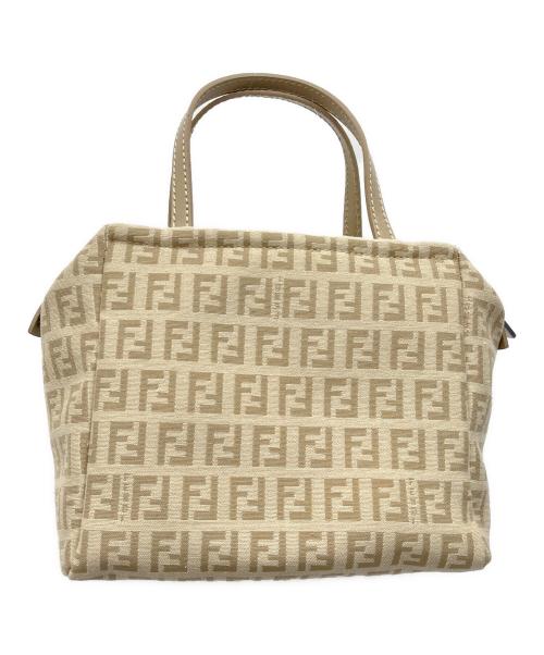 FENDI（フェンディ）FENDI (フェンディ) ミニトートバッグ ベージュの古着・服飾アイテム