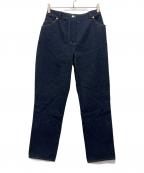 CHANELシャネル）の古着「デニムパンツ」｜ネイビー