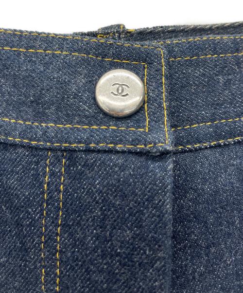 CHANEL（シャネル）CHANEL (シャネル) デニムパンツ ネイビー サイズ:40の古着・服飾アイテム