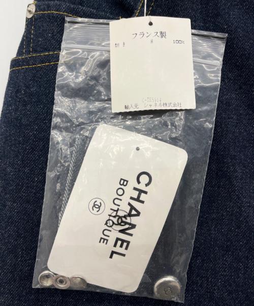 CHANEL（シャネル）CHANEL (シャネル) デニムパンツ ネイビー サイズ:40の古着・服飾アイテム