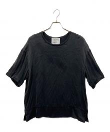 CHAOS（カオス）の古着「シルクフィブリルTシャツ」｜ブラック