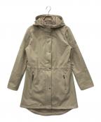 LAUREN RALPH LAURENローレンラルフローレン）の古着「フーデッドコート」｜ベージュ