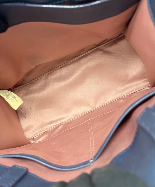 Kate Spade（ケイトスペード）Kate Spade (ケイトスペード) 2WAYバッグ ネイビー×レッドの古着・服飾アイテム