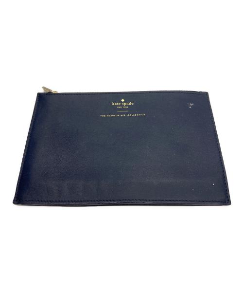 Kate Spade（ケイトスペード）Kate Spade (ケイトスペード) 2WAYバッグ ネイビー×レッドの古着・服飾アイテム