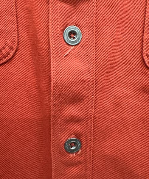 MOMOTARO JEANS（桃太郎ジーンズ）MOMOTARO JEANS (桃太郎ジーンズ) ワークシャツ レッド サイズ:４０の古着・服飾アイテム