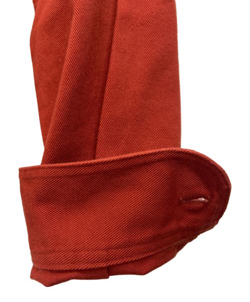 MOMOTARO JEANS（桃太郎ジーンズ）MOMOTARO JEANS (桃太郎ジーンズ) ワークシャツ レッド サイズ:４０の古着・服飾アイテム