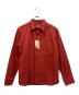 MOMOTARO JEANS（桃太郎ジーンズ）の古着「ワークシャツ」｜レッド