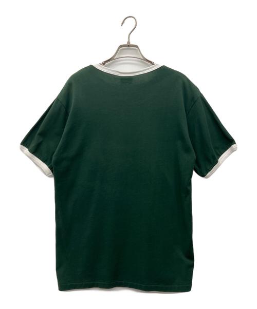 BoTT（ボット）BoTT (ボット) リンガーカットソー グリーン サイズ:Lの古着・服飾アイテム