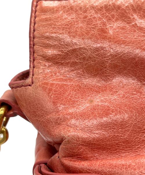 MIU MIU（ミュウミュウ）MIU MIU (ミュウミュウ) 2WAYバッグ ピンクの古着・服飾アイテム