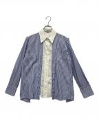 STELLA McCARTNEYステラマッカートニー）の古着「長袖シャツ」｜スカイブルー×ホワイト