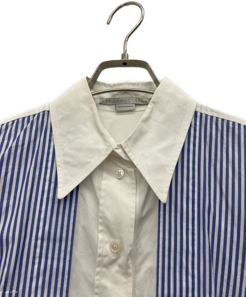 STELLA McCARTNEY（ステラマッカートニー）STELLA McCARTNEY (ステラマッカートニー) 長袖シャツ スカイブルー×ホワイト サイズ:36の古着・服飾アイテム