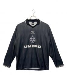 UMBRO×Lui's（アンブロ×ルイス）の古着「ゲームシャツ」｜ブラック