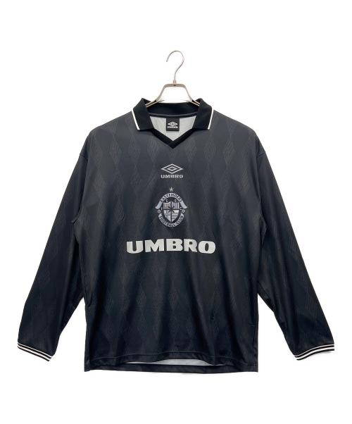 UMBRO（アンブロ）UMBRO (アンブロ) Lui's (ルイス) ゲームシャツ ブラック サイズ:XLの古着・服飾アイテム