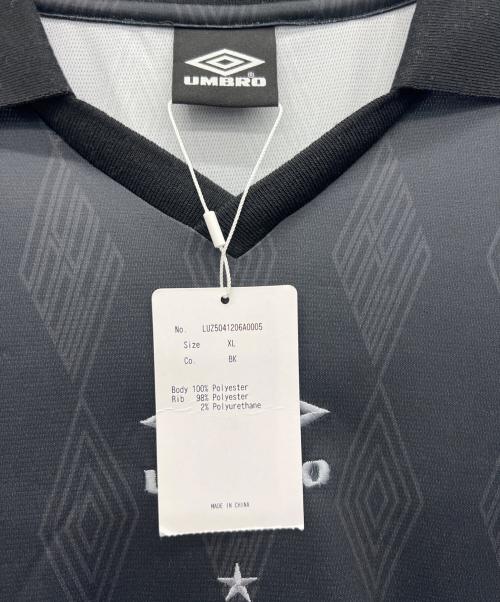 UMBRO（アンブロ）UMBRO (アンブロ) Lui's (ルイス) ゲームシャツ ブラック サイズ:XLの古着・服飾アイテム
