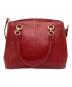 COACH (コーチ) 2WAYバッグ レッド：7000円