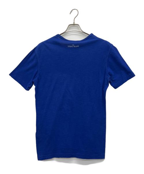 STONE ISLAND（ストーンアイランド）STONE ISLAND (ストーンアイランド) 半袖カットソー ブルー サイズ:Mの古着・服飾アイテム