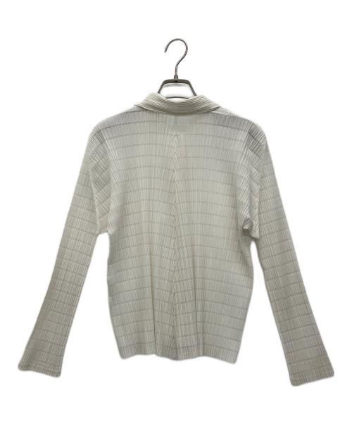 PLEATS PLEASE（プリーツプリーズ）PLEATS PLEASE (プリーツプリーズ) プリーツシャツ ホワイト サイズ:SIZE3の古着・服飾アイテム