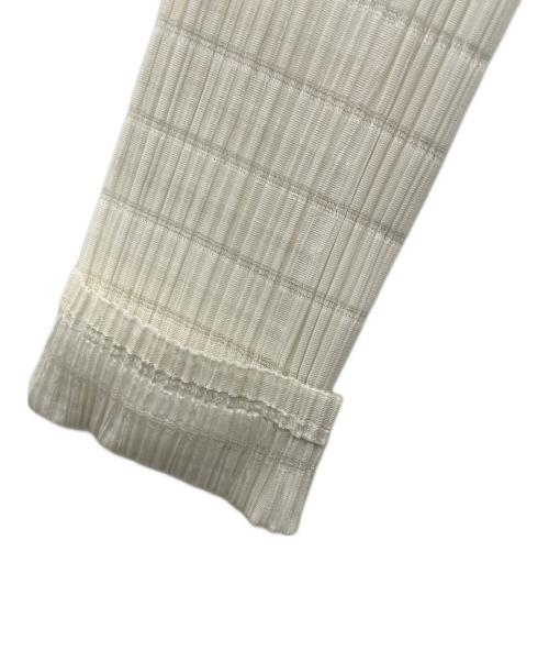 PLEATS PLEASE（プリーツプリーズ）PLEATS PLEASE (プリーツプリーズ) プリーツシャツ ホワイト サイズ:SIZE3の古着・服飾アイテム