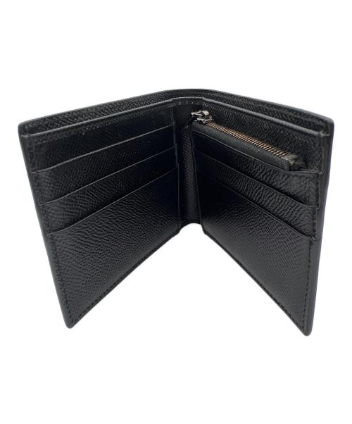 DOLCE & GABBANA（ドルチェ＆ガッバーナ）DOLCE & GABBANA (ドルチェ＆ガッバーナ) 2つ折り財布 ホワイト×ブラックの古着・服飾アイテム