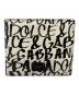DOLCE & GABBANA（ドルチェ＆ガッバーナ）の古着「2つ折り財布」｜ホワイト×ブラック