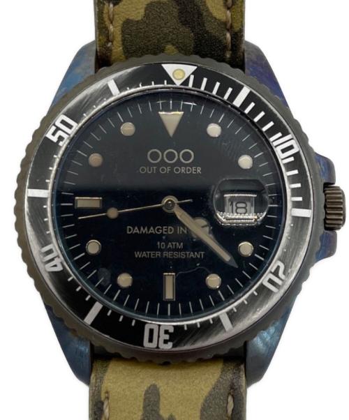 OUT OF ORDER（アウト オブ オーダー）OUT OF ORDER (アウト オブ オーダー) 腕時計の古着・服飾アイテム