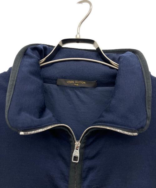 LOUIS VUITTON（ルイ ヴィトン）LOUIS VUITTON (ルイ ヴィトン) ジップパーカー ネイビー サイズ:Mの古着・服飾アイテム