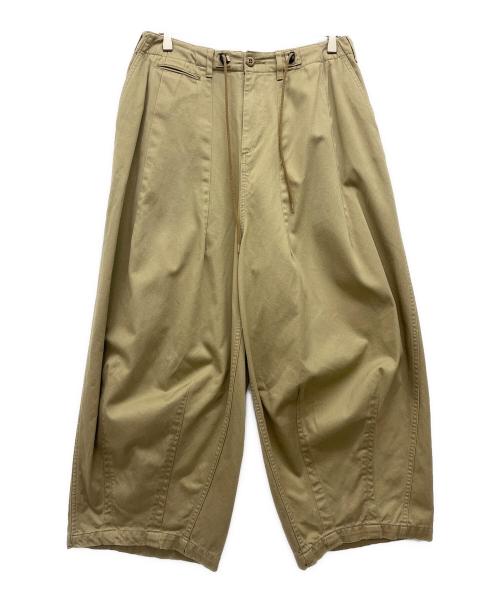 Needles（ニードルズ）Needles (ニードルズ) ヒザデルパンツ ベージュ サイズ:2の古着・服飾アイテム