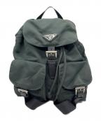 PRADAプラダ）の古着「ナイロンリュック」｜グリーン
