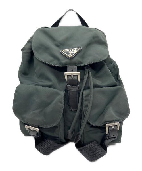 PRADA（プラダ）PRADA (プラダ) ナイロンリュック グリーンの古着・服飾アイテム