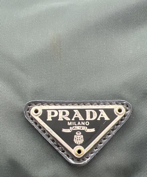 PRADA（プラダ）PRADA (プラダ) ナイロンリュック グリーンの古着・服飾アイテム