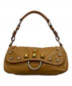 PRADAプラダ）の古着「セミショルダーバッグ」｜ブラウン