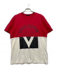 LOUIS VUITTON（ルイ ヴィトン）の古着「Tシャツ」｜レッド×ホワイト