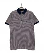 LOUIS VUITTONルイ ヴィトン）の古着「ポロシャツ」｜ネイビー×ピンク