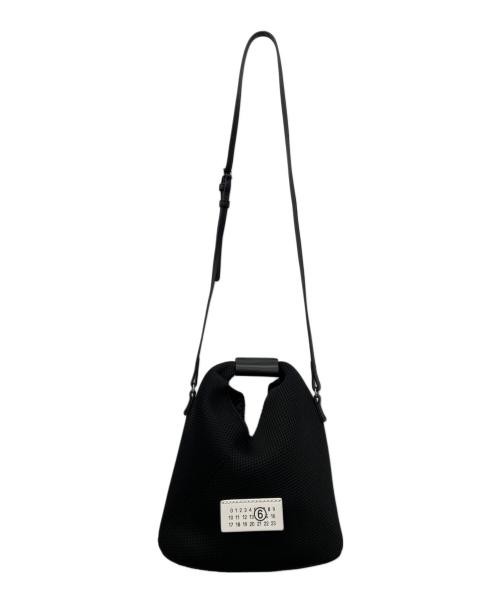 MM6 Maison Margiela（エムエムシックスメゾンマルジェラ）MM6 Maison Margiela (エムエムシックスメゾンマルジェラ) メッシュ クロスボディバッグ ブラックの古着・服飾アイテム