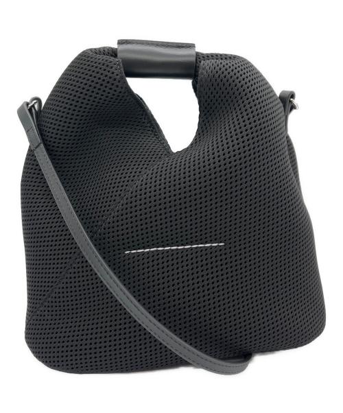 MM6 Maison Margiela（エムエムシックスメゾンマルジェラ）MM6 Maison Margiela (エムエムシックスメゾンマルジェラ) メッシュ クロスボディバッグ ブラックの古着・服飾アイテム