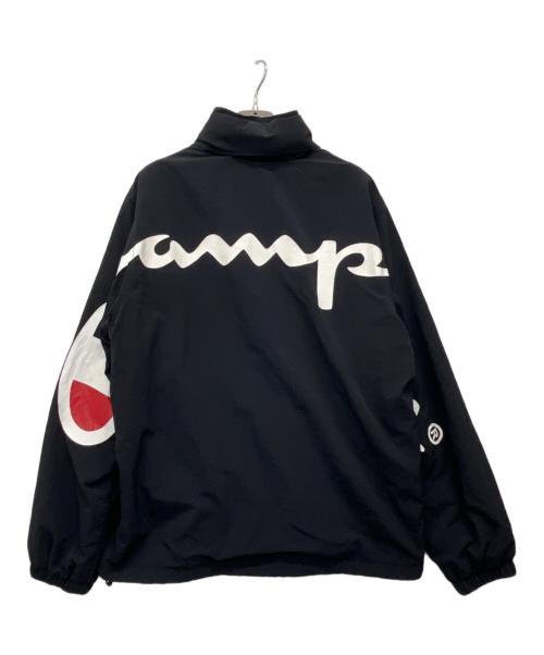Champion（チャンピオン）Champion (チャンピオン) SUPREME (シュプリーム) ナイロンジャケット ブラック サイズ:Mの古着・服飾アイテム