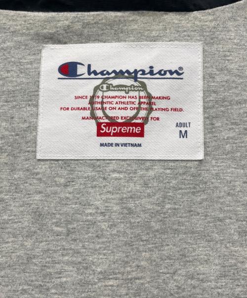 Champion（チャンピオン）Champion (チャンピオン) SUPREME (シュプリーム) ナイロンジャケット ブラック サイズ:Mの古着・服飾アイテム