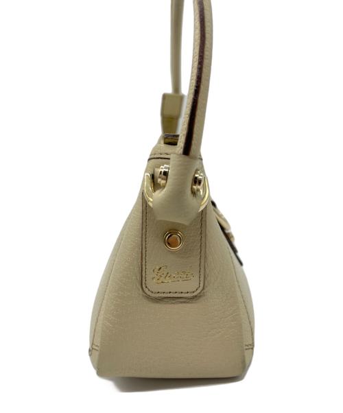 GUCCI（グッチ）GUCCI (グッチ) ハンドバッグ ベージュの古着・服飾アイテム