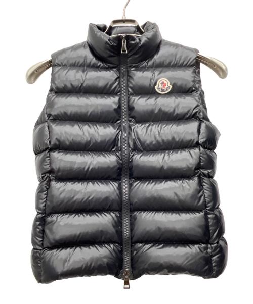MONCLER（モンクレール）MONCLER (モンクレール) ダウンベスト ブラックの古着・服飾アイテム