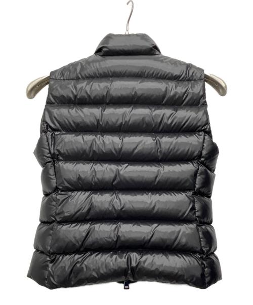 MONCLER（モンクレール）MONCLER (モンクレール) ダウンベスト ブラックの古着・服飾アイテム